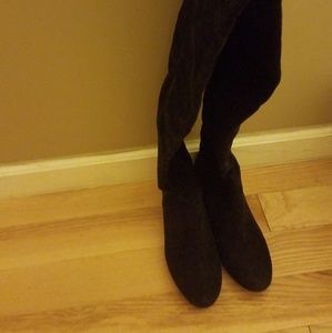 Black Suede Boots